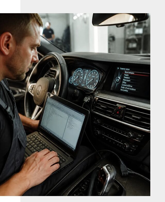 Русификация приборной панели BMW для авто в Саранске от компании