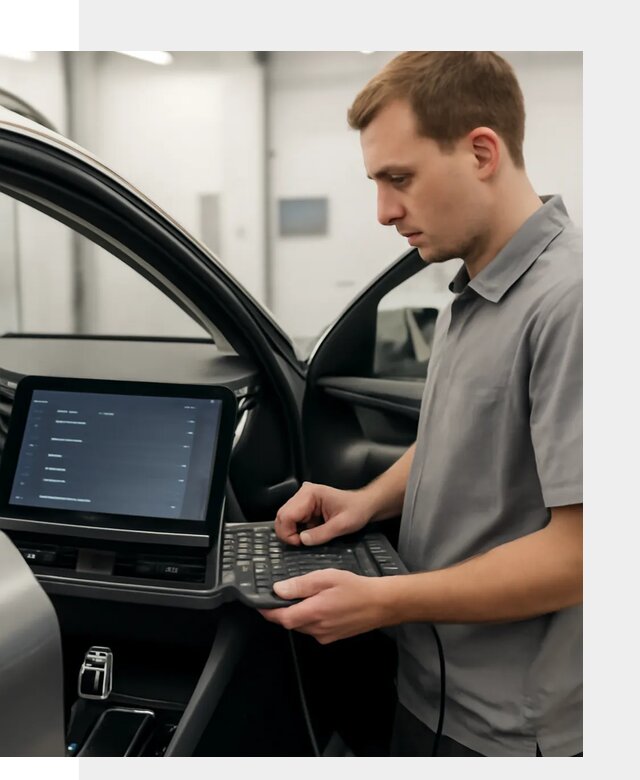 Русификация мультимедиа автомобилей Lynk Co в Саранске